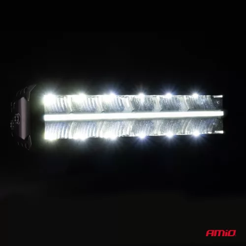 AMiO LED-es munkalámpa-panel bar AWL70 60W 6500K 8000lm 30cm 12V 24V (04211)