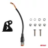 AMiO AWL73 LED-munkalámpa-fényhíd, 240 W, 6500 K, 8000 lm, 107 cm, 12/24 V (04214)