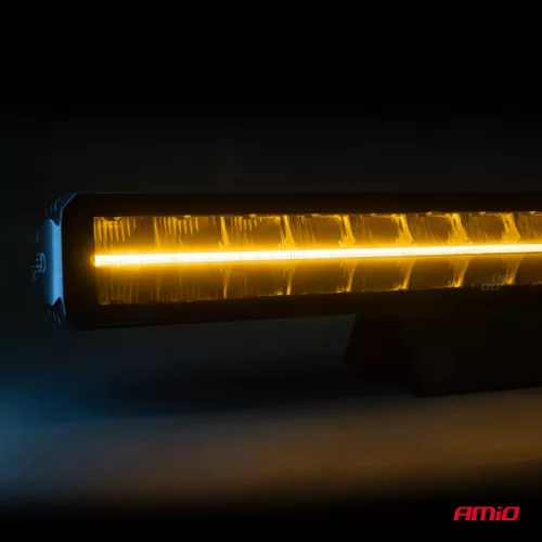 AMiO AWL73 LED-munkalámpa-fényhíd, 240 W, 6500 K, 8000 lm, 107 cm, 12/24 V (04214)