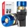 AMiO LED izzók CANBUS T10 W5W 5SMD 3030 fehér 12V 24V (04240)
