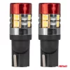 AMiO LED izzók CANBUS T10 W5W 9 SMD 3030 fehér 12V 24V (04242)