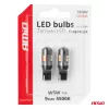 AMiO LED izzók CANBUS T10 W5W 9 SMD 3030 fehér 12V 24V 36V 48V (04244)