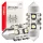 AMiO LED CANBUS izzók 12SMD szofita C5W 3838 31mm fehér 12/24V (04247)