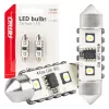 AMiO LED CANBUS izzók 12SMD szofita C5W 3838 41mm fehér 12/24V (04250)