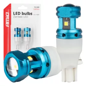   AMiO LED CANBUS T15 W16W 4SMD 1860XS fehér izzók 12V 24V (04251)