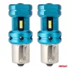 AMiO CANBUS LED izzók 1156 BA15S P21W R10W R5W 4SMD 1860 fehér 12V 24V (04252)