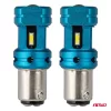 AMiO LED CANBUS izzók 1157 BAY15D P21/5W 4SMD 1860 fehér 12V 24V (04253)