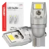 AMiO LED izzók CANBUS T10 W5W 2SMD 3570 fehér 12V 24V (04256)