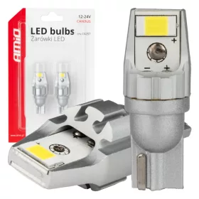   AMiO LED CANBUS T15 W16W 2SMD 3570 fehér 12V 24V izzók (04257)