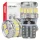AMiO LED izzók CANBUS T10 W5W 16SMD 2SMD 3014 3030 fehér 12V 24V (04260)