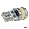 AMiO LED izzók CANBUS T10 W5W 16SMD 2SMD 3014 3030 fehér 12V 24V (04260)
