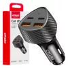 AMiO autós töltő 50W 2xUSB-a + 2xUSB-C (04284)