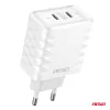 AMiO hálózati töltő gyorstöltő 35W 2xUSB-C (04288)
