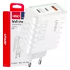 AMiO hálózati töltő gyorstöltés 65W USB-A + 2xUSB-C (04289)