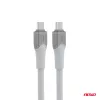 AMiO kábel USB-C – típus-C 60W 300cm FullLINK modell X111 (04293)