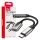 AMiO USB-C – USB-C és 3,5 mm jack elosztóadapter, 10 cm (04295)