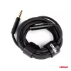 AMiO hosszabbítókábel AUX Mini emelő 3.5mm dugó – 3.5mm aljzat 2m (04296)