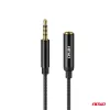 AMiO hosszabbítókábel AUX Mini emelő 3.5mm dugó – 3.5mm aljzat 2m (04296)
