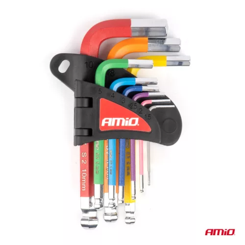 AMiO imbuszkulcsok S2 9 db (04298)