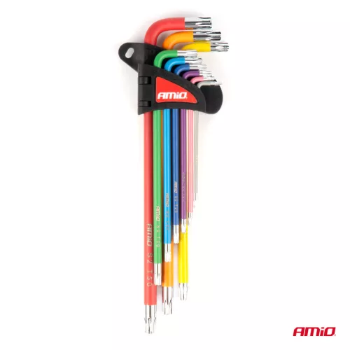 AMiO Torx-kulcsok S2 9 db (04301)