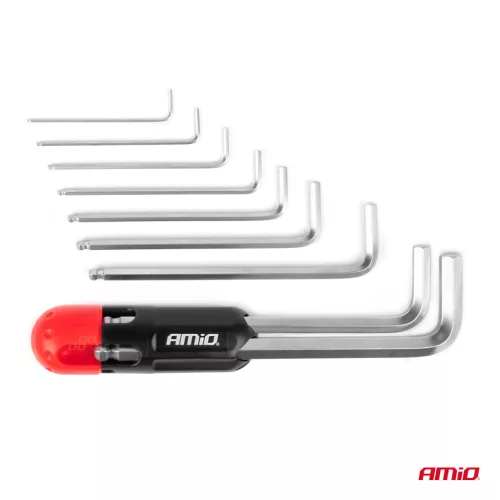 AMiO imbuszkulcsok CRV 9 db (04302)