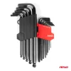 AMiO imbuszkulcsok CRV fekete 13 db (04304)