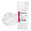 AMiO fehér kábelkötegelő 3.6×150mm 100 db (04308)