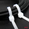 AMiO fehér kábelkötegelő 3.6×150mm 100 db (04308)