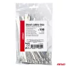 AMiO rozsdamentes acél kábelkötegelő 4.6x150mm 100 db (04320)