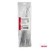AMiO rozsdamentes acél kábelkötegelő 4.6x350mm 100 db (04324)