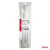 AMiO rozsdamentes acél kábelkötegelő 4.6x400mm 100 db (04325)