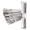AMiO rozsdamentes acél kábelkötegelő 7.9x600mm 100 db (04327)