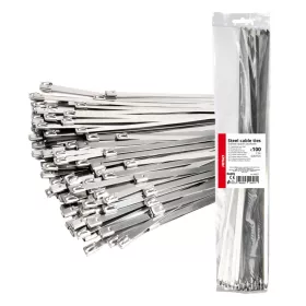   AMiO rozsdamentes acél kábelkötegelő 7.9x600mm 100 db (04327)