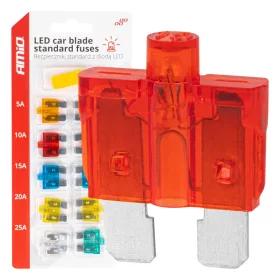 AMiO LED STANDARD autós késes biztosítékok (04341)