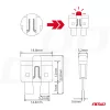 AMiO LED STANDARD autós késes biztosítékok (04341)