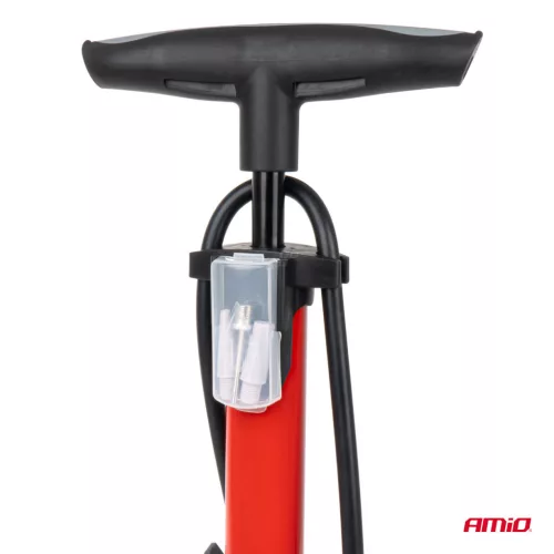 AMiO fém kézi pumpa nyomásmérővel MINI PU08 (04343)