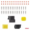 AMiO csatlakozódugó- és aljzatkészlet 16 PIN 2.2mm (04353)