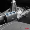 AMiO tripla szivargyújtó-elosztó 12/24V 120W 80cm (04359)