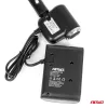AMiO tripla szivargyújtó-elosztó töltő 1x USB-A 1x cigarette lighter 12/24V 120W 80cm (04360)