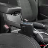 AMiO tripla szivargyújtó-elosztó töltő 2x USB-A ON/OFF gomb 12/24V 100W 70cm (04362)