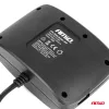AMiO tripla szivargyújtó-elosztó töltő 2x USB-A ON/OFF gomb 12/24V 100W 70cm (04362)