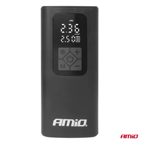 AMiO hordozható légkompresszor LED USB-C 40W (04377)