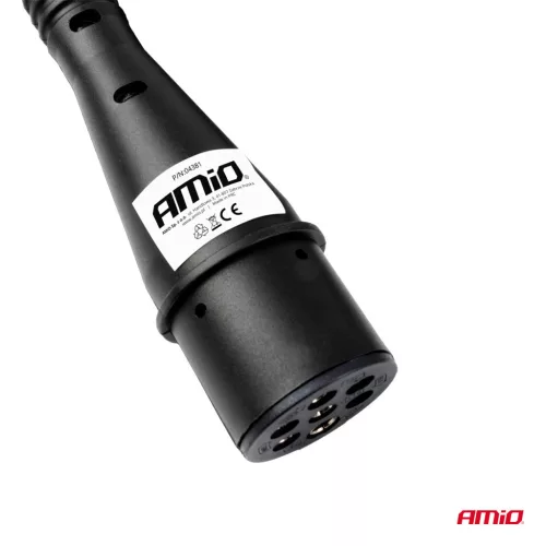 AMiO spirálkábel TIR 2x 7 PIN típus N 5m 24V (04380)