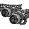 AMiO spirálkábel TIR 2x 15 PIN 5m 24V (04382)