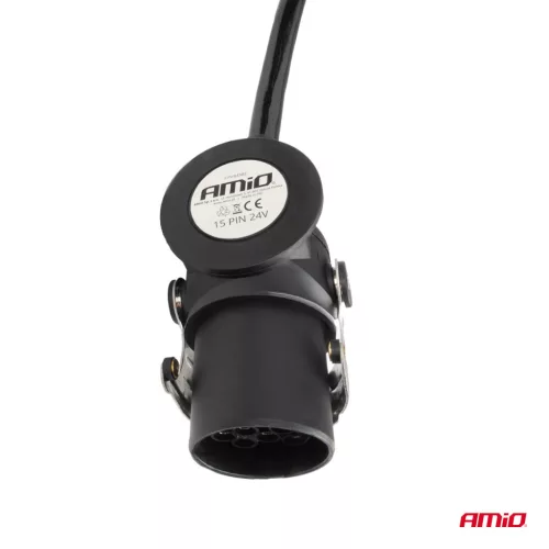AMiO spirálkábel TIR 2x 15 PIN 5m 24V (04382)