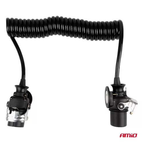 AMiO spirálkábel TIR 2x 7 PIN típus EBS 5m 24V (04383)