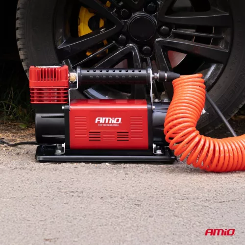 AMiO autós légkompresszor 600W 12V ACOMP-24 (04398)