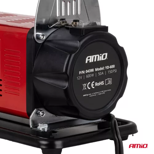 AMiO autós légkompresszor 600W 12V ACOMP-24 (04398)