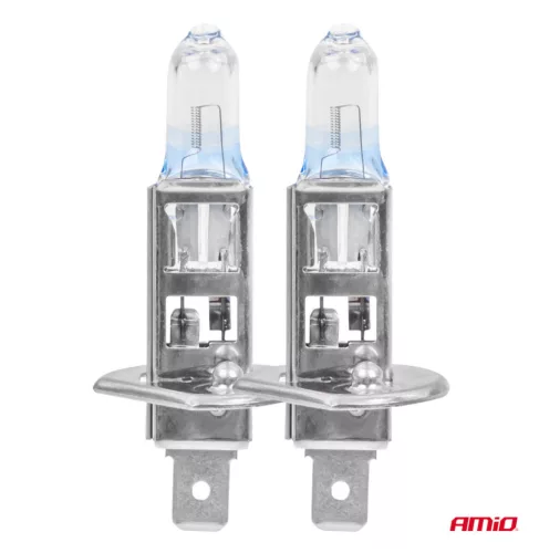 AMiO halogénizzók H1 12V 55W LumiTec NEXT GENERATION +135% DUO (04402)