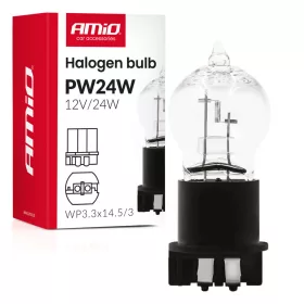 AMiO halogénizzó PW24W WP3.3x14.5-3 24W 12V (04409)